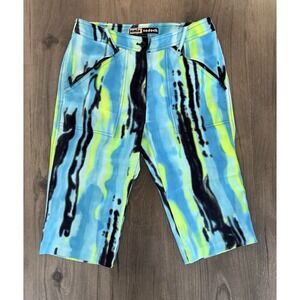 Jamie Sadock Women's 4 Neon Graffiti  Golf Shorts Resort Activewear Functional